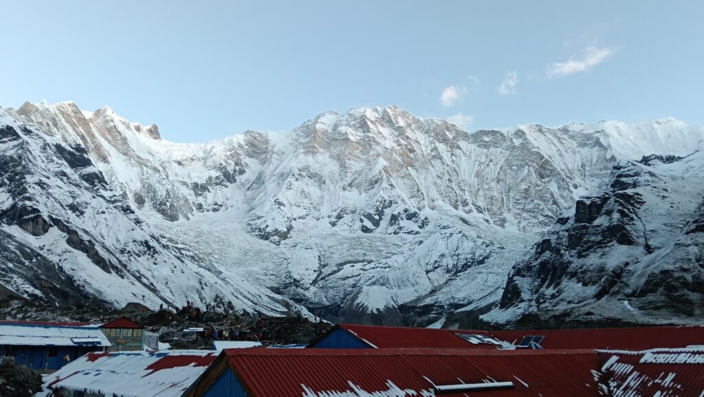View From Annapurna Base Camp