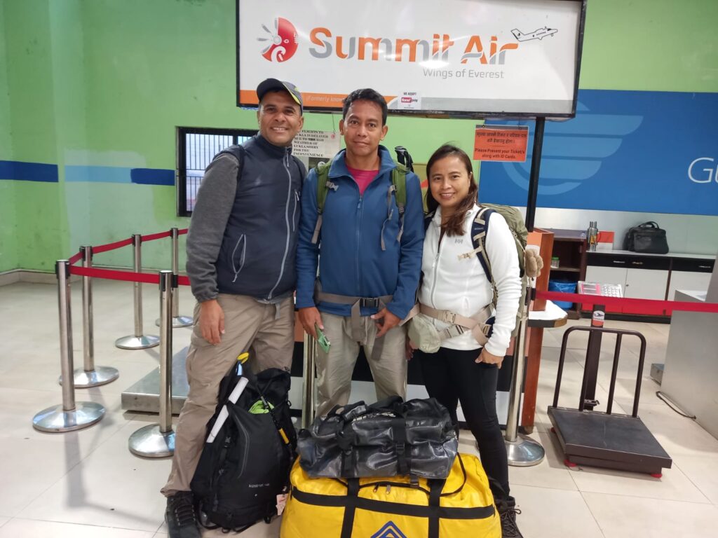Flight for mardi himal trek